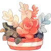 🌸 Эмодзи «Just flowers» для Telegram