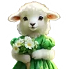🐏 Эмодзи «Just flowers» для Telegram