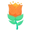 🌸 Эмодзи «Just flowers» для Telegram
