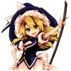 Стикер 37 Мариса Кирасаме - Touhou