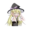 Стикер 55 Мариса Кирасаме - Touhou