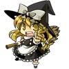 Стикер 19 Мариса Кирасаме - Touhou