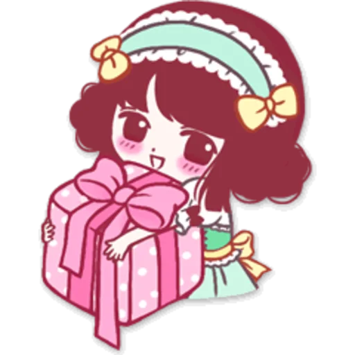 🤰 Стикер «웅네배빵빵티콘» для Telegram