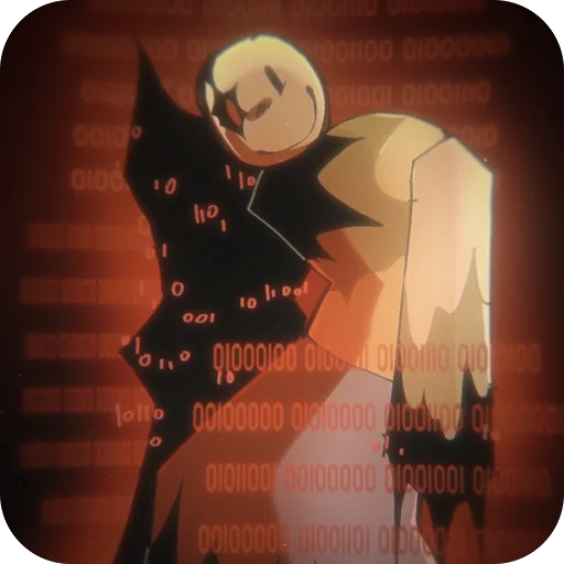 🫥 Стикер «Forsaken Haruko» для Telegram
