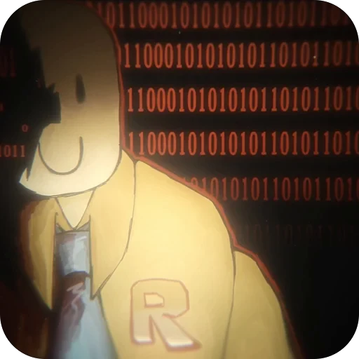 🫥 Стикер «Forsaken Haruko» для Telegram