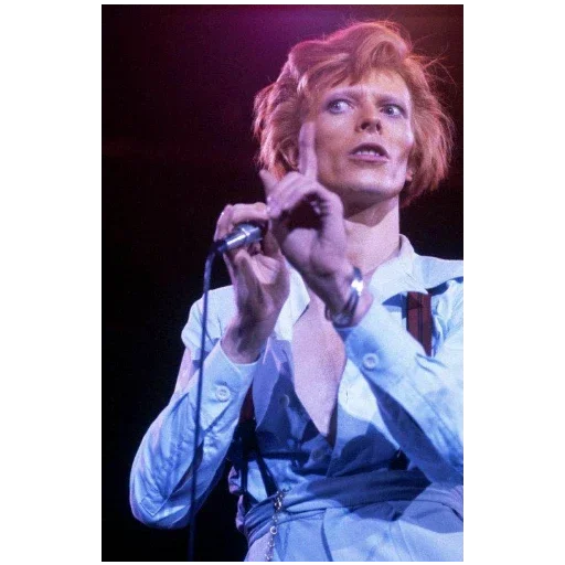 🤫 Стикер «David Bowie 3 Дэвид Боуи» для Telegram