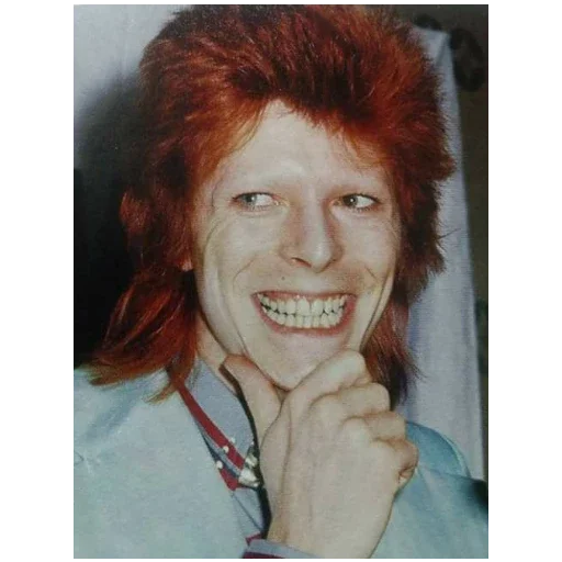 😁 Стикер «David Bowie 3 Дэвид Боуи» для Telegram