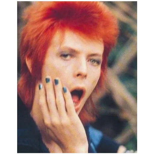 😲 Стикер «David Bowie 3 Дэвид Боуи» для Telegram