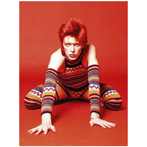 🥵 Стикер «David Bowie 3 Дэвид Боуи» для Telegram