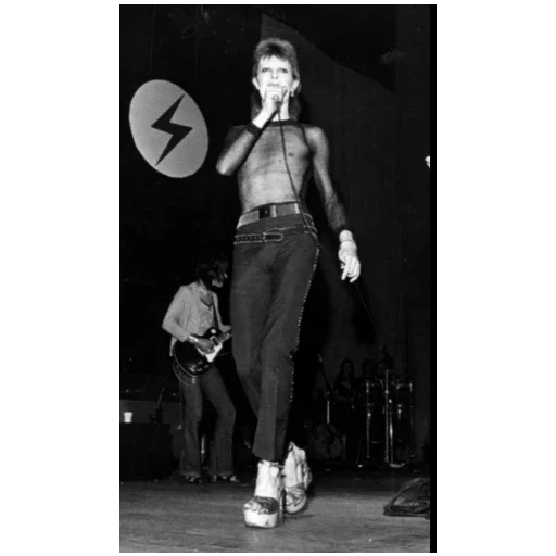 🖤 Стикер «David Bowie 3 Дэвид Боуи» для Telegram