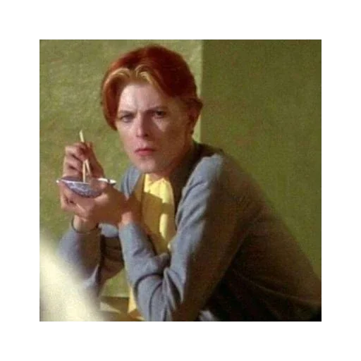 🍜 Стикер «David Bowie 3 Дэвид Боуи» для Telegram