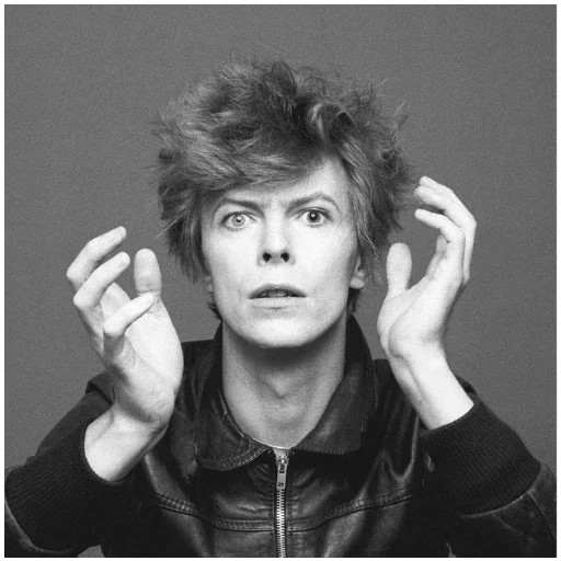 😦 Стикер «David Bowie 3 Дэвид Боуи» для Telegram