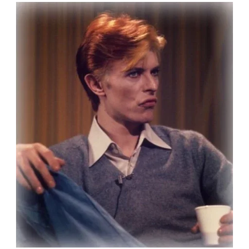 😙 Стикер «David Bowie 3 Дэвид Боуи» для Telegram