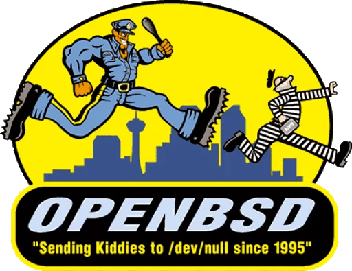 💪 Стикер «openbsd» для Telegram