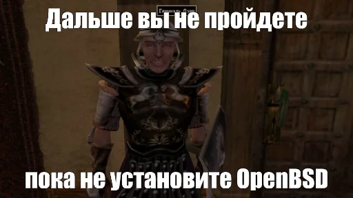 🤪 Стикер «openbsd» для Telegram