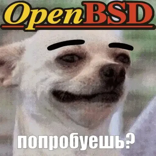 😎 Стикер «openbsd» для Telegram