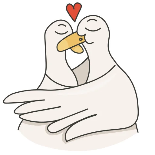 🥰 Стикер «Open Cages UA» для Telegram