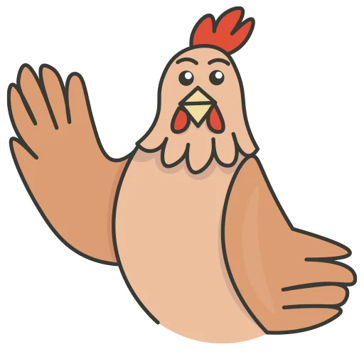 🖐 Стикер «Open Cages UA» для Telegram