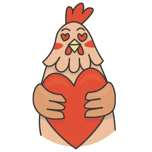 ❤️ Стикер «Open Cages UA» для Telegram