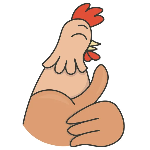 👍 Стикер «Open Cages UA» для Telegram