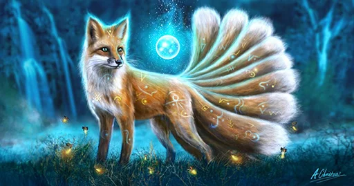🦊 Стикер «Космический Чулан» для Telegram