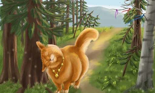 🐱 Стикер «Космический Чулан» для Telegram