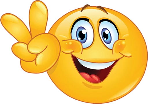 ✌ Стикер «Open Smiles» для Telegram