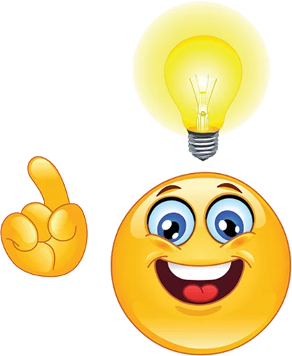 ☝ Стикер «Open Smiles» для Telegram