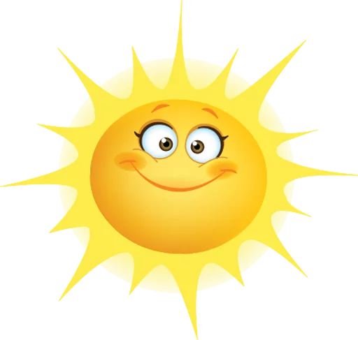 ☀ Стикер «Open Smiles» для Telegram