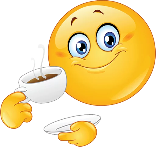 ☕ Стикер «Open Smiles» для Telegram