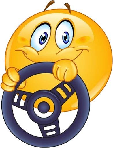 🚗 Стикер «Open Smiles» для Telegram