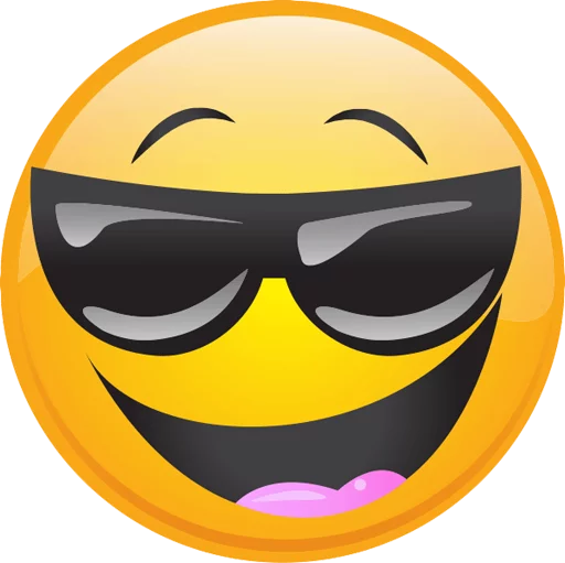 😎 Стикер «Open Smiles» для Telegram