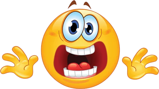 😱 Стикер «Open Smiles» для Telegram