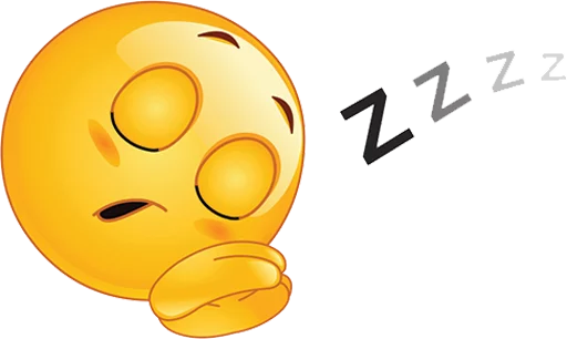 😴 Стикер «Open Smiles» для Telegram