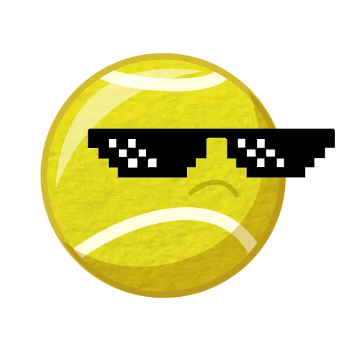 😎 Стикер «Love, Tennis & Corgi» для Telegram