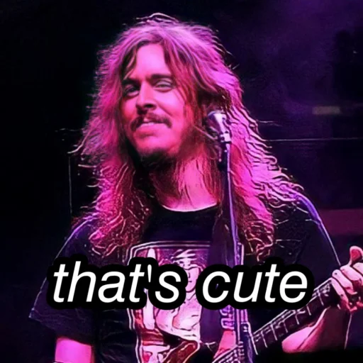 😊 Стикер «Opeth» для Telegram