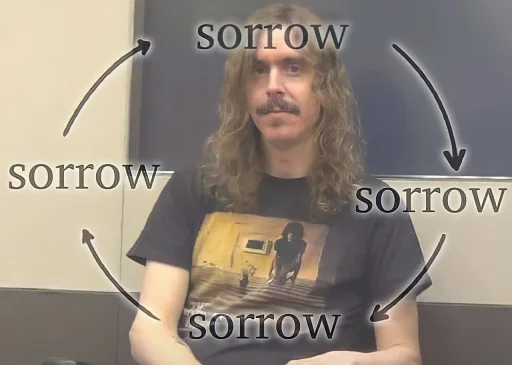 🥀 Стикер «Opeth» для Telegram
