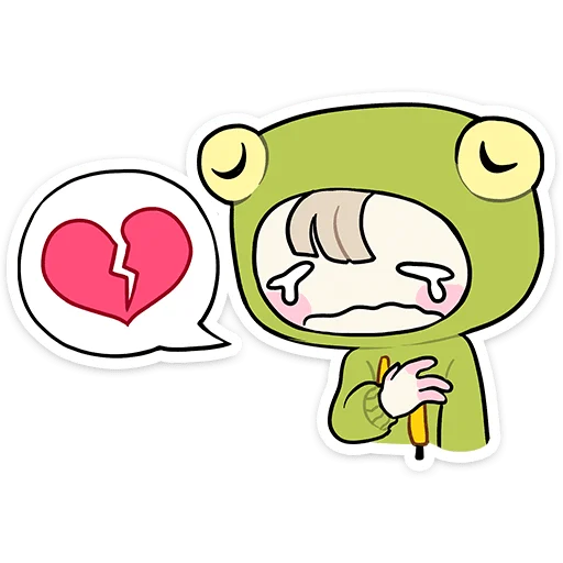 💔 Стикер «Офелия» для Telegram