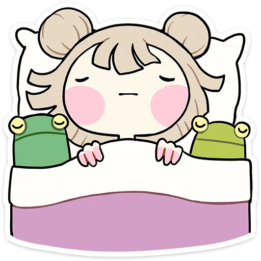 💤 Стикер «Офелия» для Telegram
