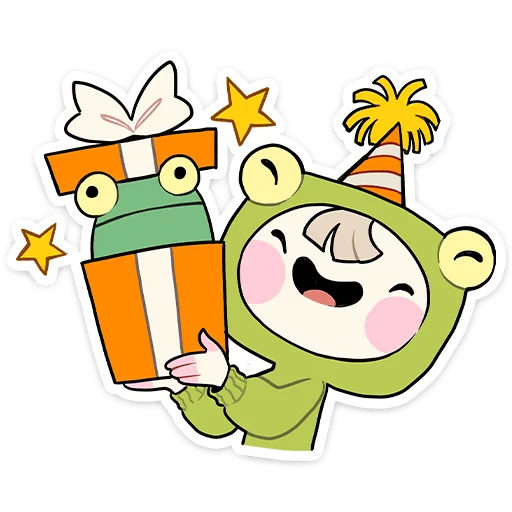 🎁 Стикер «Офелия» для Telegram