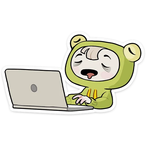 💻 Стикер «Офелия» для Telegram