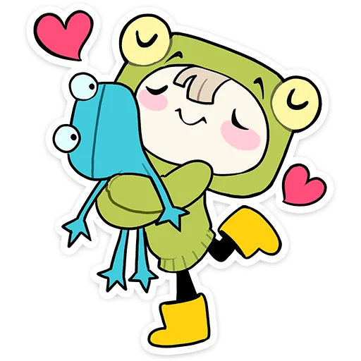 🤗 Стикер «Офелия» для Telegram