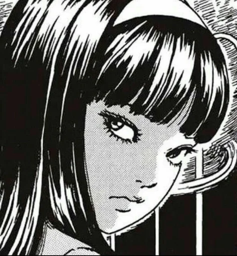 😒 Стикер «Tomie Kawakami» для Telegram