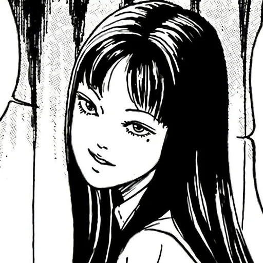 Стикерпак Tomie Kawakami для Telegram — скачать