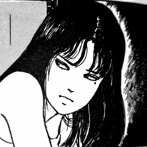 😒 Стикер «Tomie Kawakami» для Telegram