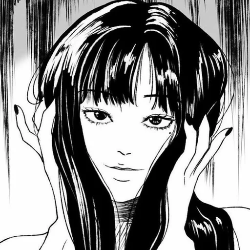 😌 Стикер «Tomie Kawakami» для Telegram