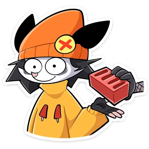 🧱 Стикер «Опоссум Чак» для Telegram