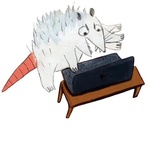 💻 Стикер «osier_forest_opossum» для Telegram