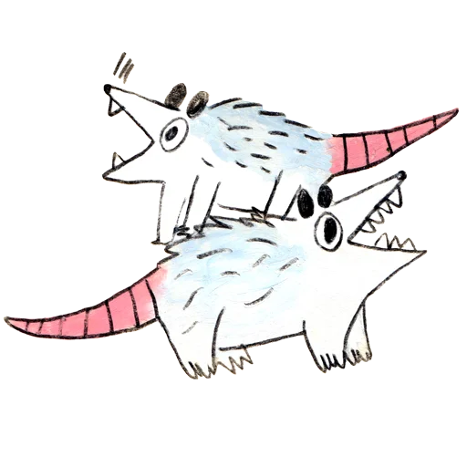 💖 Стикер «osier_forest_opossum» для Telegram