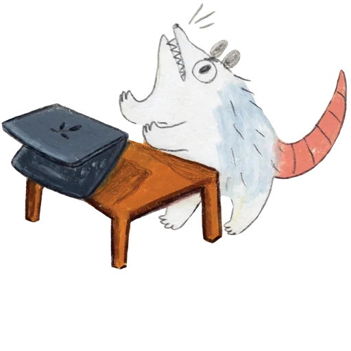 💻 Стикер «osier_forest_opossum» для Telegram